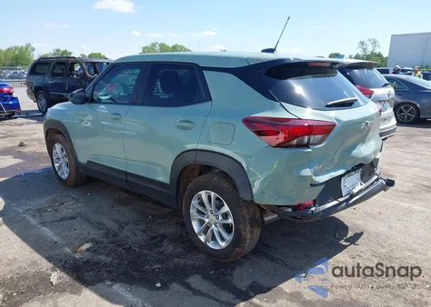 2025 Chevrolet Trailblazer Fwd Ls z USA, uszkodzony, nr VIN KL79MMSP2SB122568